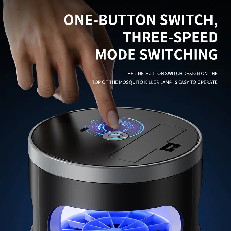 Indoor Insect Trap with Light and Suction Non Zapper Flying Bug Catcher for Mosquitoes Fruit Flies Gnats and Moths for Home Use