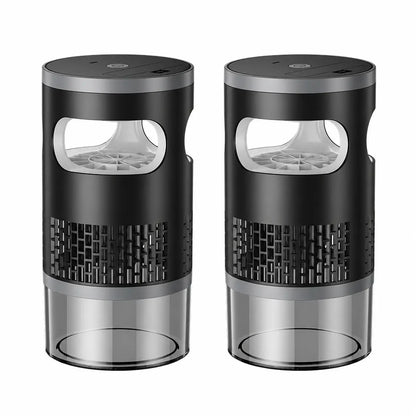 Indoor Insect Trap with Light and Suction Non Zapper Flying Bug Catcher for Mosquitoes Fruit Flies Gnats and Moths for Home Use
