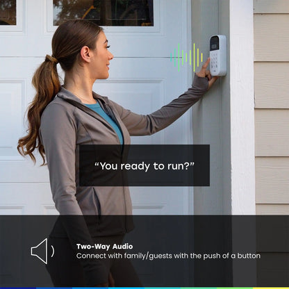 Myq Smart Garage Video Keypad + FREE Smart Garage Camera Bundle